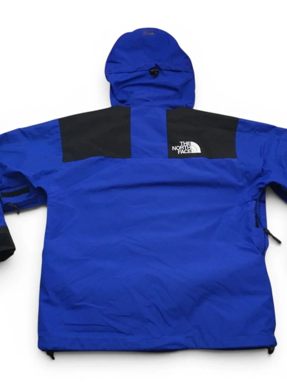 Vintage 90s The North Face Gore-Tex Mountain Light Hooded Jacket Men Small Blue
